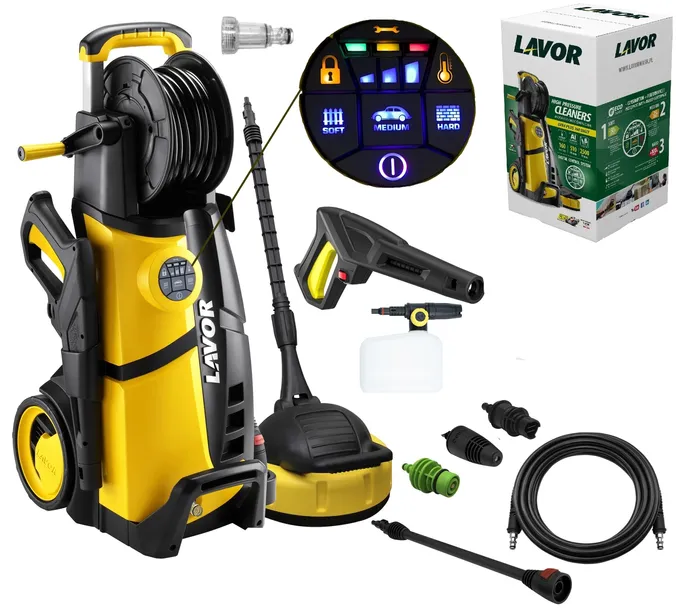 MYJKA CIŚNIENIOWA DIGITAL 160 BAR LV4 LAVOR - REGULACJA CIŚNIENIA 2500 W