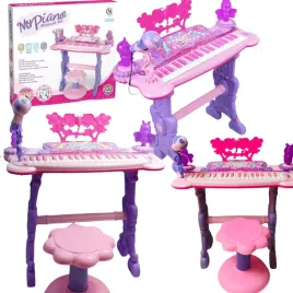 elektroniczne-pianino-dla-dzieci-zestaw-mikrofon-krzeslo-efekty-swietlne