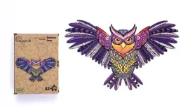 puzzle-drewniane-eko-120-magiczna-sowa-a3-praca-zbiorowa