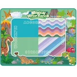 wodna-mata-wielofunkcyjna-motyw-dinozaurow-zestaw-z-pisakami-szablonami