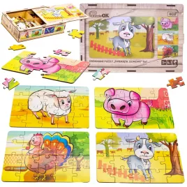 drewniane-puzzle-4w1-zwierzeta-na-farmie-ukladanka-zestaw-farma