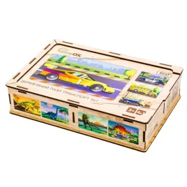 drewniane-puzzle-4w1-pojazdy-ukladanka-zestaw-srodki-transportu-samochody