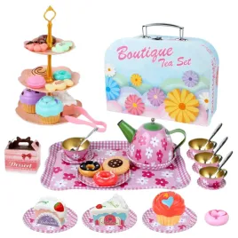 duzy-zestaw-do-herbaty-w-walizce-kwiaty-filizanki-dzbanek-patera-slodkosci