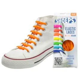 shoeps-silikonowe-sznurowki-bez-wiazania-pomarancz