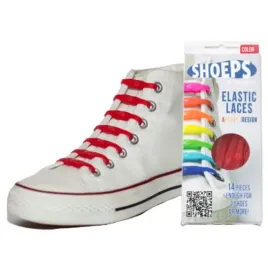 shoeps-silikonowe-sznurowki-bez-wiazania-czerwone