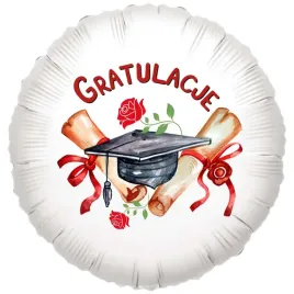 balon-foliowy-gratulacje-biret-i-dyplomy-bialy-18-rnd