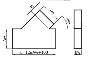 trojnik-trp-200x90-kat-45-darco-stan-nowy
