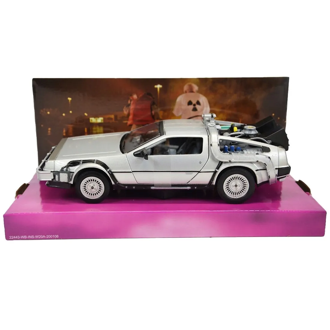 samochod-welly-22443w-delorean-time-machine