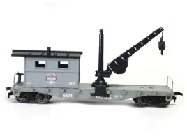 wagonik-h0-1-87-wagon-z-dzwigiem