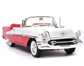 oldsmobile-super-88-1955-1-24-model-welly-czerwony