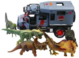 figurki-dinozaury-samochod-unimog-jurasic-patrol-park-szary-sw-dzwiek