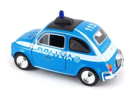 fiat-500-nuova-1-24-nodel-welly-polizia-plicja