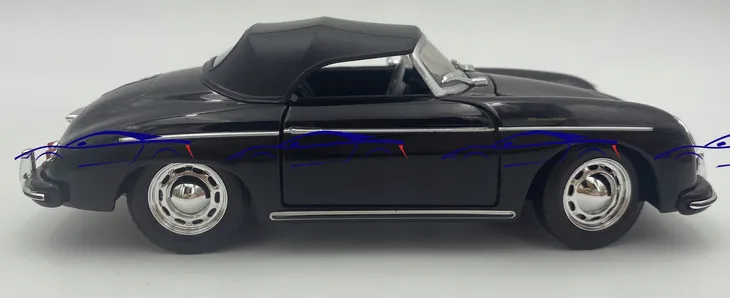 porsche-356a-speedster-model-welly-1-24-czarny-sof-marka-welly-model-porsche-356a-speedster