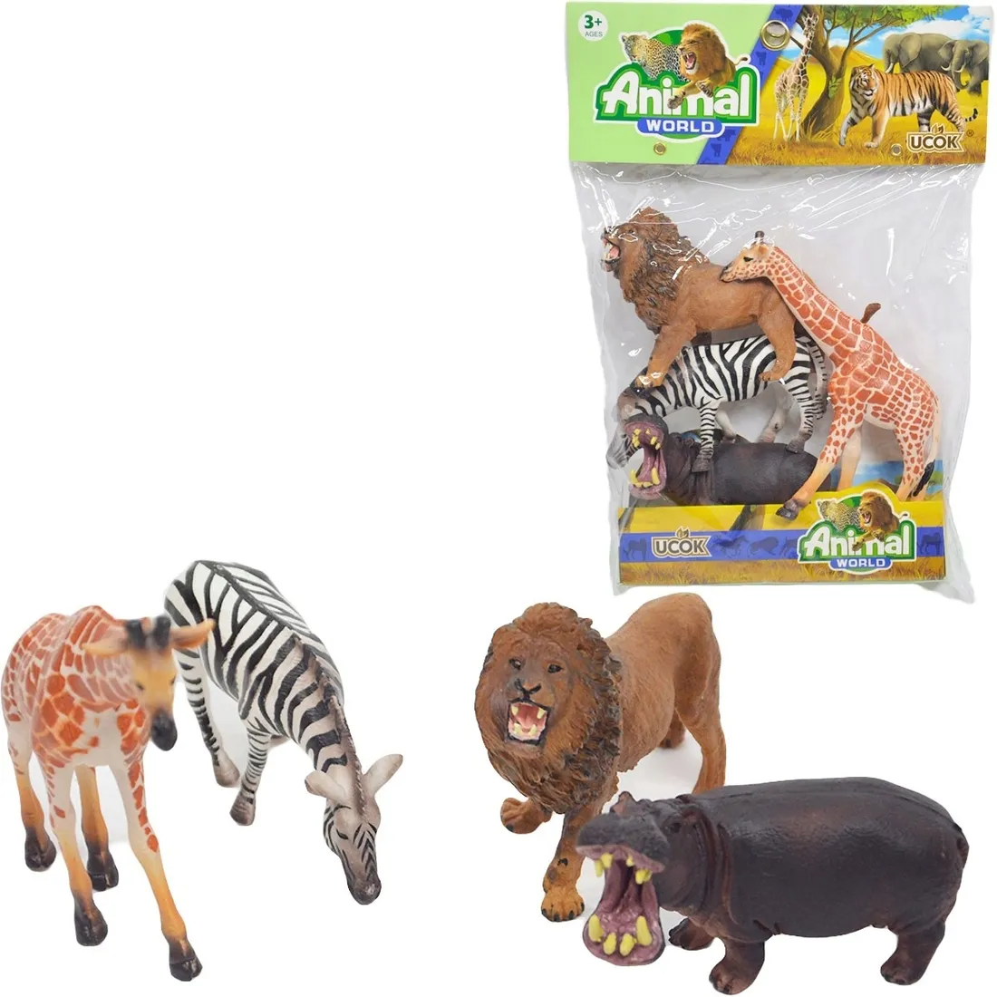 zwierzeta-lew-zyrafa-zebra-hipopotam