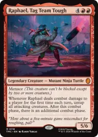 mtg-raphael-tag-team-tough-or-tmnt-tmc-or-mythic-rare-en-nm-or-extra-combat