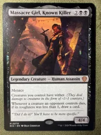 mtg-massacre-girl-known-killer-or-mythic-rare-or-mkc-ecc-en-nm