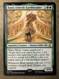 mtg-bumi-eclectic-earthbender-or-avatar-tle-or-rare-en-nm-or-earthbend