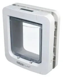 trixie-drzwi-dla-kota-z-systemem-identyfikujacym-sureflap-4-way-biale