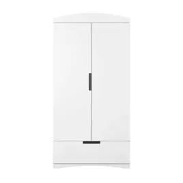 szafa-dla-dzieci-dwu-drzwiowa-z-szuflada-classic-biala-produkt-polski