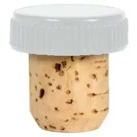 korek-grzybek-bialy-aglomer-glowka-plastik-19mm
