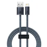 kabel-usb-do-lightning-baseus-2-4a-2m-szary-stan-nowy