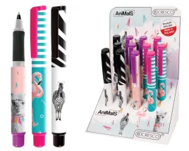 pierwsze-pioro-dla-dziecka-kulkowe-na-naboje-mix-kolorow-cresco-12-sztuk