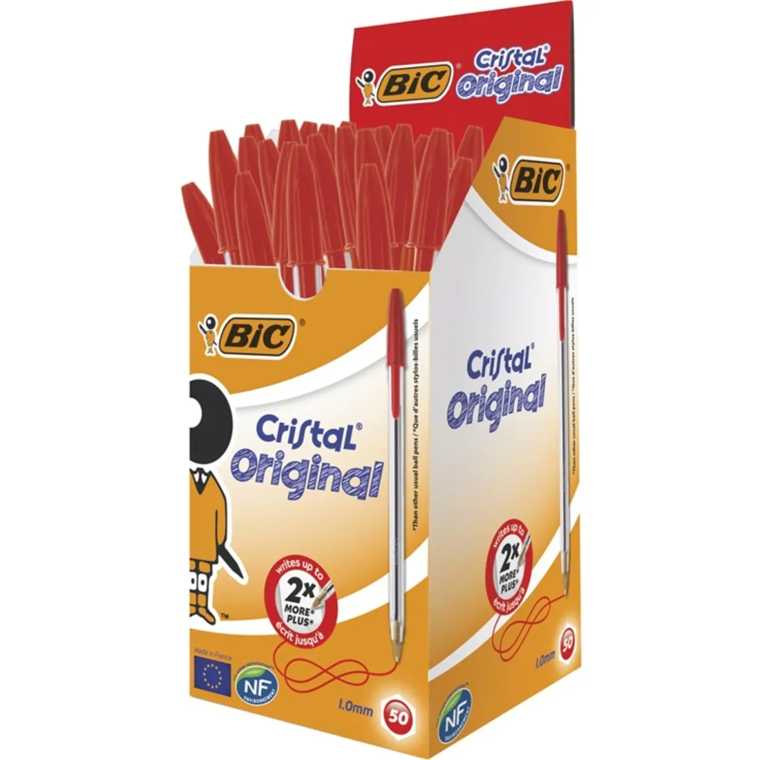 dlugopis-zestaw-czerwony-bic