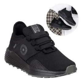buty-sportowe-damskie-big-star-czarne-sneakersy-materialowe-lekkie-36