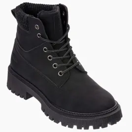 buty-damskie-trzewiki-ocieplane-cross-jeans-czarne-trapery-mlodziezowe-38