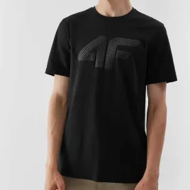 koszulka-meska-4f-t-shirt-czarny-z-duzym-logo-bawelniany-sportowy-m