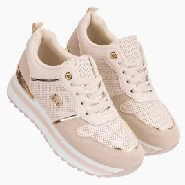 buty-sportowe-damskie-sneakersy-bezowe-wysoka-podeszwa-eko-skora-lekkie-40