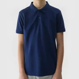 koszulka-chlopieca-4f-polowka-granatowa-t-shirt-z-kolnierzykiem-sport-134