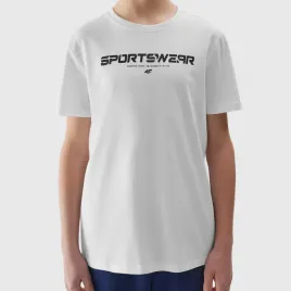 koszulka-chlopieca-4f-bialy-t-shirt-dzieciecy-sportowy-bawelniany-158