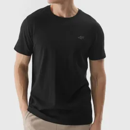 koszulka-meska-4f-czarny-t-shirt-bawelniany-podkoszulek-basic-sportowy-s