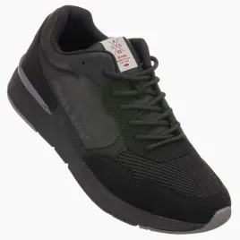 buty-meskie-sportowe-cross-jeans-czarne-bardzo-lekkie-tkanina-sneakersy-42