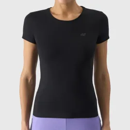 koszulka-damska-4f-t-shirt-czarny-basic-dopasowany-sportowy-s