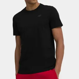 koszulka-meska-4f-czarny-t-shirt-bawelniany-podkoszulek-trening-s