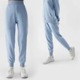 spodnie-damskie-dresowe-4f-joggery-dresy-niebieskie-4fwss24ttrof606-m