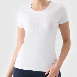 koszulka-damska-4f-bialy-t-shirt-sportowy-slim-fit-bawelna-duze-logo-4f-l