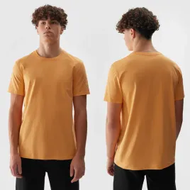 koszulka-meska-4f-t-shirt-sportowy-pomaranczowy-basic-regular-bawelna-3xl