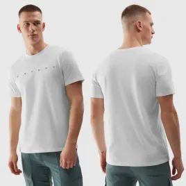 koszulka-meska-4f-bialy-t-shirt-bawelniany-sportowy-z-nadrukiem-regular-xl