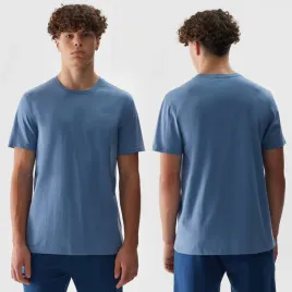koszulka-meska-4f-t-shirt-sportowy-niebieski-basic-regular-bawelna-m