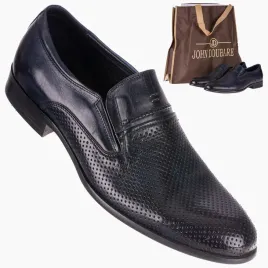 polbuty-meskie-john-doubare-granatowe-buty-skorzane-mokasyny-44-granatowe