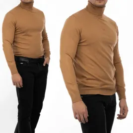 golf-meski-klasyczny-sweter-modny-bezowy-camel-dopasowany-slim-fit-3xl
