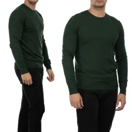 sweter-meski-zielony-ciemny-dopasowany-elegancki-slim-fit-modny-wygodny-s
