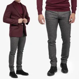 spodnie-meskie-eleganckie-w-kratke-szare-dopasowane-garniturowe-32