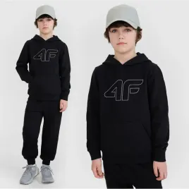 bluza-chlopieca-4f-z-kapturem-bawelna-logo-czarna-4fjwmm00tswsm1292-128