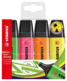 zakreslacz-stabilo-boss-original-neonowy-etui-4-kolory-mix