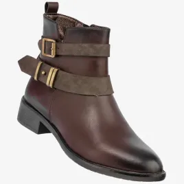 botki-damskie-buty-ocieplane-zimowe-na-plaskim-obcasie-jezzi-brazowe-37