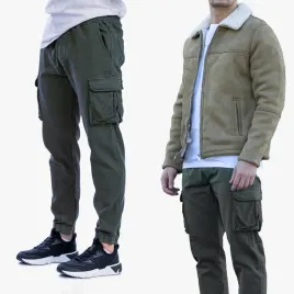 spodnie-meskie-joggery-sportowe-zielone-bojowki-z-kieszeniami-slim-fit-30